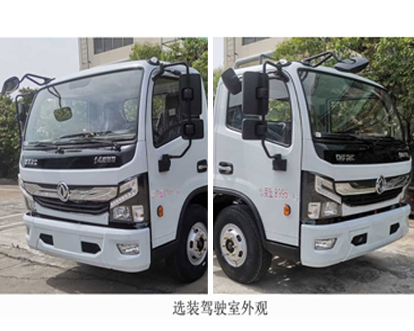 东风多利卡6方纯电动吸污车